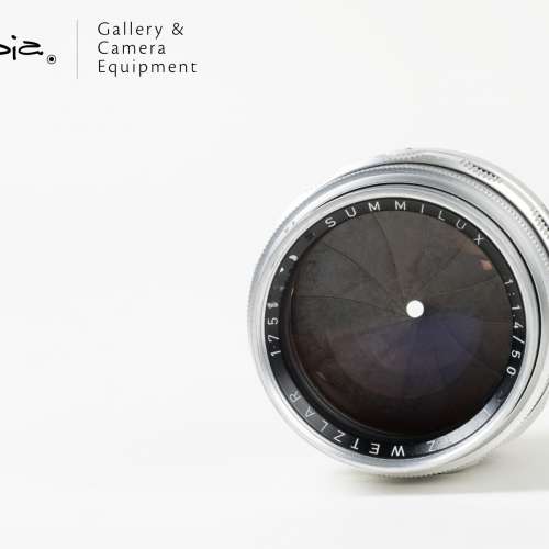 || Leica Summilux-M 50mm F1.4 - Silver / v1 / E43 with bubble case ||