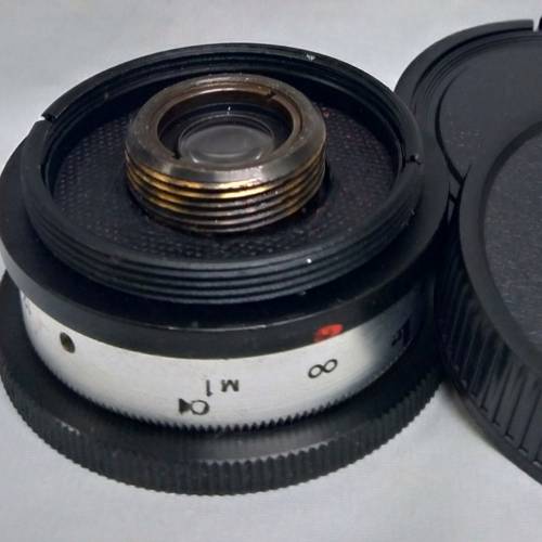 蘇聯 LOMO T-43 40mm F4 /  ЛОМО 已改 M42牙(配合 對焦筒用)比原筒&hellip; 更加近約...