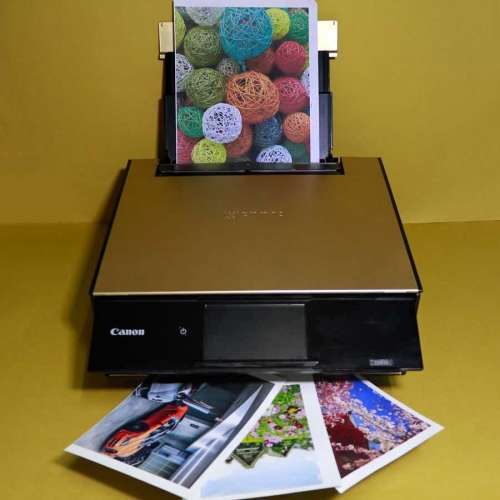 全滿墨水新淨良好用代墨盒合專業用780 781墨盒高級6色Canon TS9170 Scan printer(可...
