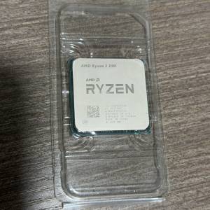 AMD Ryzen 3 3100 連原裝散熱器 (4核8線程 / AM4 腳位) 100% 正常