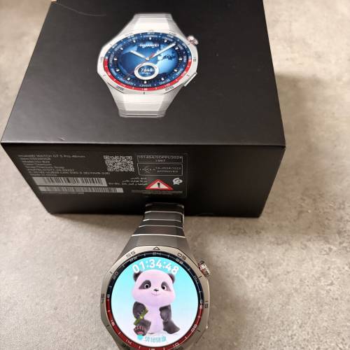 Huawei watch GT 5 pro鈦金屬港行46mm