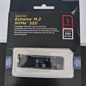 SanDisk Extreme 至尊超極速 M.2 NVMe SSD 1TB (WD Black SN770)