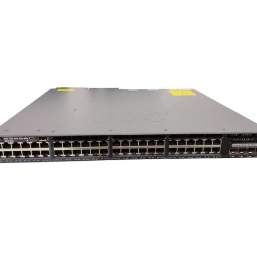 Cisco WS-C3650-48FS-S 48 Port PoE+ 4x1G Uplink ports Switch