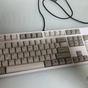 日本Filco工房限定 水轉印 機械鍵盤 茶軸 配 藍白PBT鍵帽 FILCO