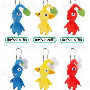 (接受預訂) SANEI🇯🇵皮克敏🍄Pikmin Plush Mascot Keychain *全盒6款/單買指定款式