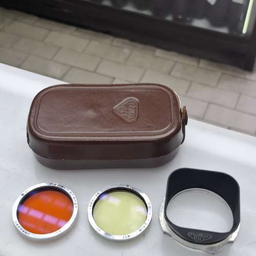 ROLLEIFLEX BAY 2 + YELLOW ORANGE FILTER 95% NEW