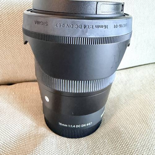 Sigma 16mm F 1.4 DC DN Sony E Mount