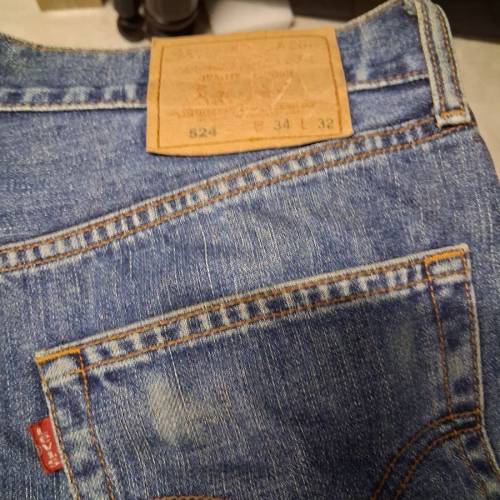 Levis524牛仔衭34腰