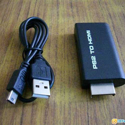 PS2 AV接口轉HDMI Converter