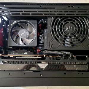 ITX主機 R5 2600 + ROG RX6750XT +16GB RAM + 1TB M.2