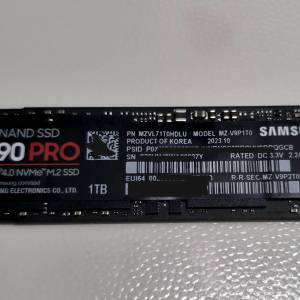 Samsung 990 PRO 1TB PCIe 4.0 NVMe M.2 SSD