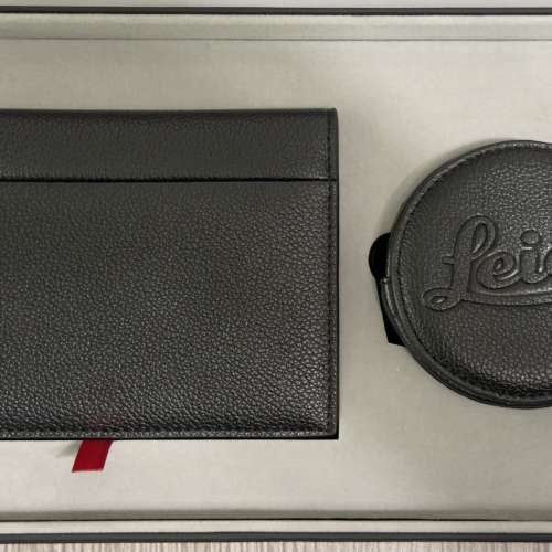 Leica 真皮護照套連小錢包