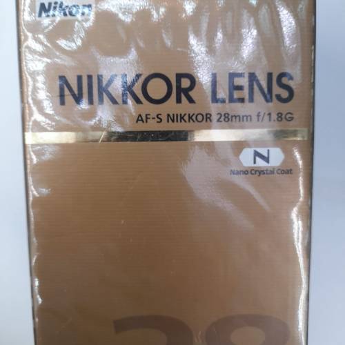 全新行貨Nikon AF-S 28mm F1.8 G Lens