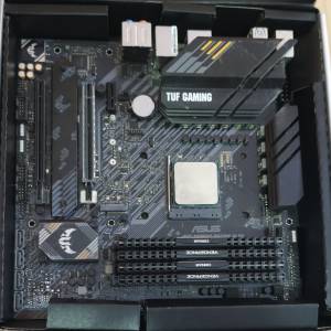ASUS TUF GAMING B550M-PLUS + AMD Ryzen 7 5700X3D CPU + 32G CORSAIR RAM