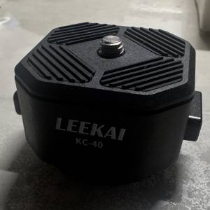 力凱 LEEKAI KC-40 腳架 雲台 1/4 快拆