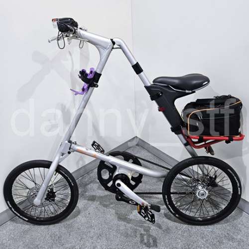 STRiDA EVO 3 專利三速系統 18吋 鋁合金 摺合單車 Folding Bike 少改裝 多原裝配件 ...