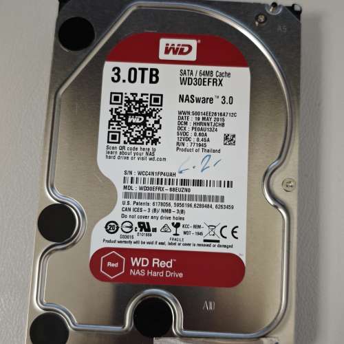 Western Digital HDD 3TB Red WD hard disk