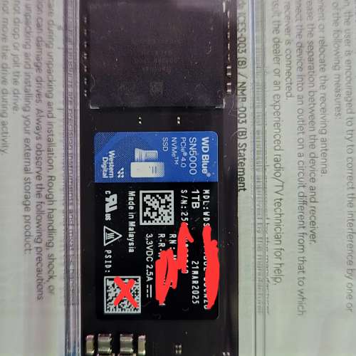 Wd sn5000 1tb ssd