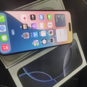 iPhone 16 pro max 256 黑