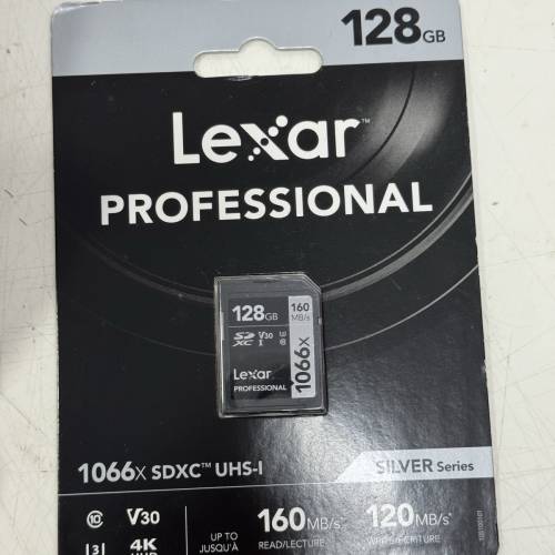 Laxar 1066x 128GB v30 SD Card R:160 W:120