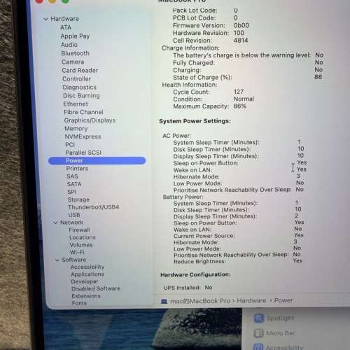 極高質二手原裝靚機Apple MacBook Pro M1 Pro A2442 14寸 16+512GB 太空灰色
