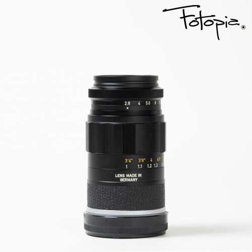 || Leica Elmarit-M 90mm F2.8 - Black / v1 with 12575 lens hood ||