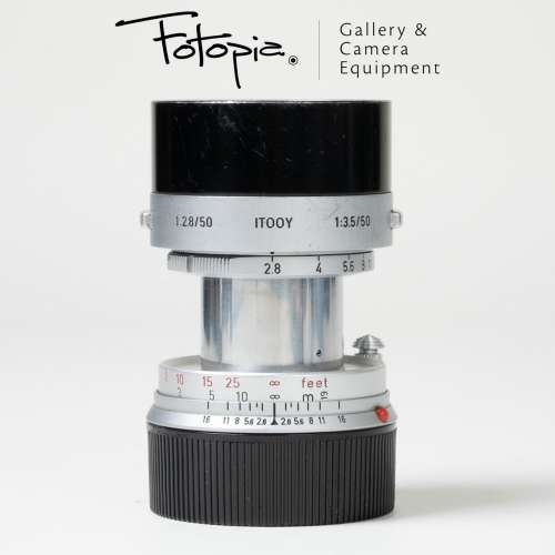 || Leica Elmar-M 50mm F2.8 - v1 with ITOOY lens hood & B+W filter ||