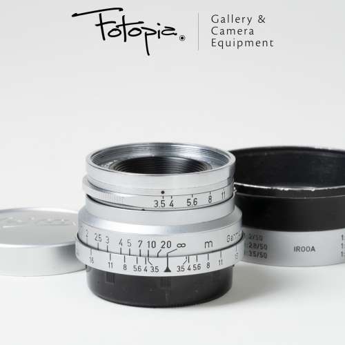 || Leica Summaron 35mm F3.5 LTM - E39 with IROOA lens hood ||
