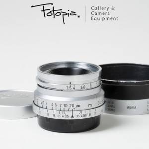 || Leica Summaron 35mm F3.5 LTM - E39 with IROOA lens hood ||