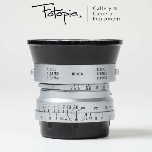 || Leica Summaron 35mm F3.5 LTM - E39 with IROOA lens hood ||