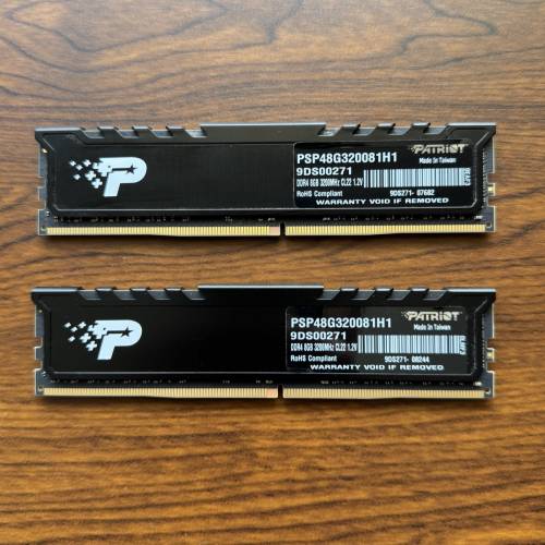 Patriot 3200Mhz 16gb (8gb x 2) RAM