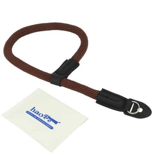 HAOGE Climbing Rope Hand Strap 相機手腕帶 - Brown