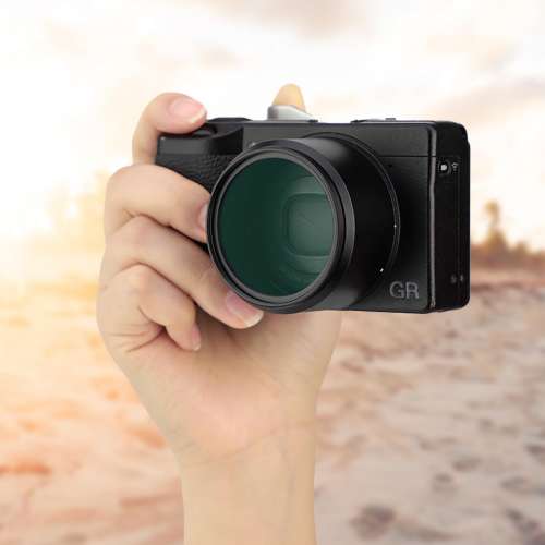 Haoge LAR-GR3X Lens Filter Adapter for RICOH GR IIIX GRIIIX GR3X Black 濾鏡轉接...