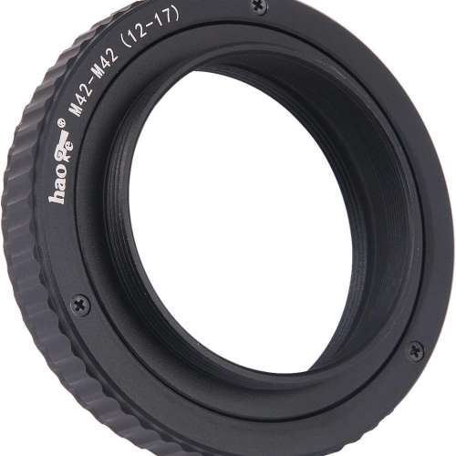 Haoge Macro Focus Lens Mount Adapter Built-in Focusing Helicoid For M42 (12mm-17