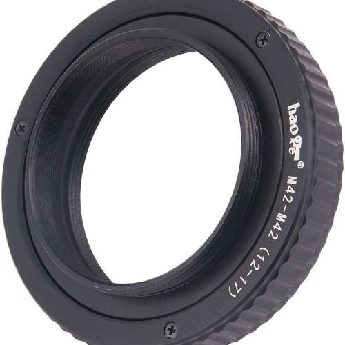 Haoge Macro Focus Lens Mount Adapter Built-in Focusing Helicoid For M42 (12mm-17