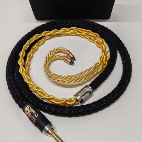Xone Cable 太陽神SOL 8絞屏蔽訂製 2Pin 4.4