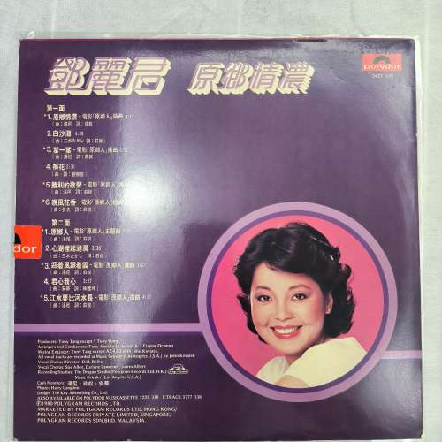 鄧麗君 原鄉情濃 黑膠唱片