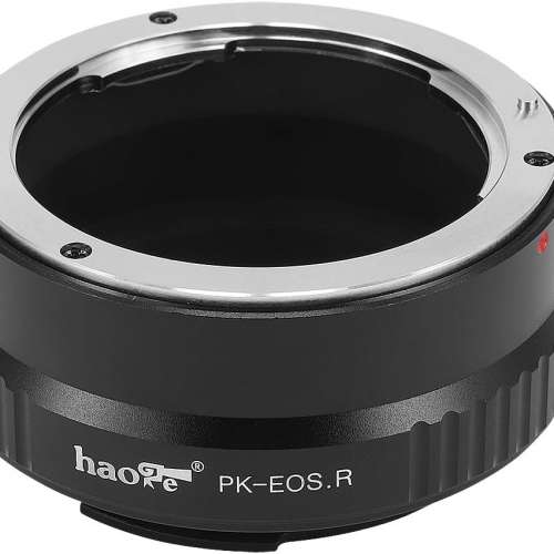 HAOGE Pentax K SLR (PK) Lens To Canon EOS R Mount Adapter (金屬接環)