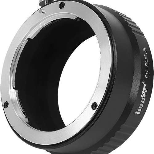 HAOGE Pentax K SLR (PK) Lens To Canon EOS R Mount Adapter (金屬接環)