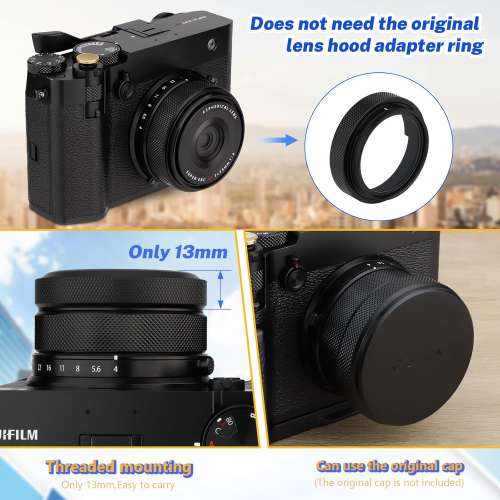 Haoge LUV-GFXUV-B MC UV Camera Lens Protection Filter For Fujifilm GFX100RF