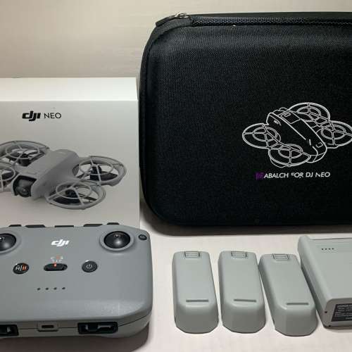 [觀塘實體店] 二手 DJI Neo Combo (共3電+收納包+電池管家) (主機全新未開封) 行貨...