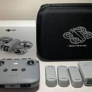 [觀塘實體店] 二手 DJI Neo Combo (共3電+收納包+電池管家) (主機全新未開封) 行貨...