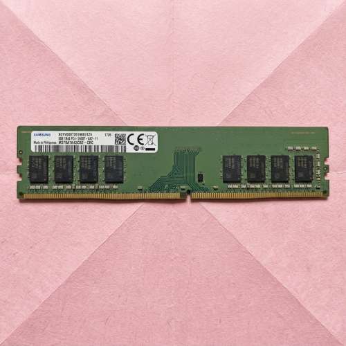 Samsung DDR4 8GB Ram 記憶體