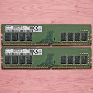 Samsung 三星 DDR4 8GB Ram 長記憶體一對