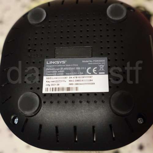 Linksys 香港行貨 FGW3000 WiFi 6 AX3000 5G 路由器 Sim Router (各大香港電訊供應...