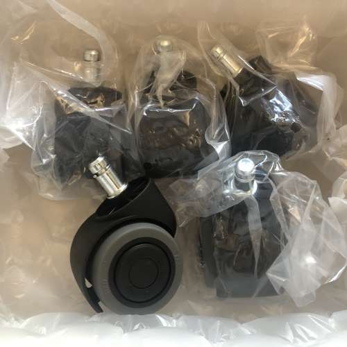 Silent Chair Wheels Replacement  "Upgraded version" Floor Protection