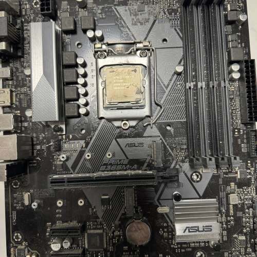 9400f + asus prime b365m + asus tuf 1660s