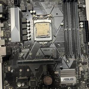 9400f + asus prime b365m + asus tuf 1660s