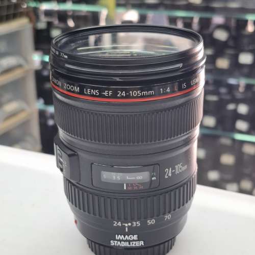CANON EF 24-105MM F4L IS USM 95% NEW