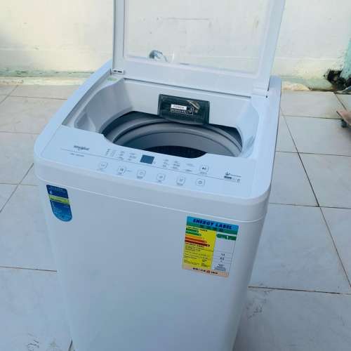 洗衣機 Whirlpool 惠而浦 頑漬淨系列葉輪式95%新 100%正常 (6.5kg, 850轉/分鐘) VE...